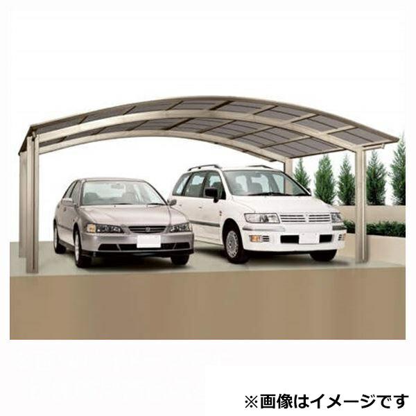 【法人様限定商品 個人宅・現場配送不可】 カーポート 2台用 四国化成 バリューポートR ワイド 基...