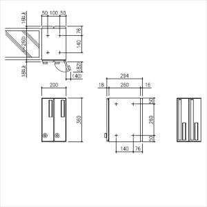 ー品販売 田島メタルワーク 集合住宅用郵便受け箱 エフ プラス F3054t 2 白やぎさん 前入後出 多段式 省スペースタイプ たて型2段 Myナンバー錠 国内最安値値下げ