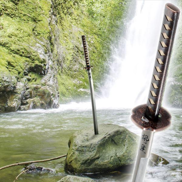 美濃クラフト 濃い顔シリーズ 男前表札 守護の日本刀 BSD-1 『表札 サイン 戸建』