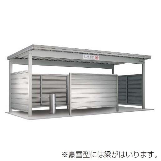 ヨドコウ ヨドスモーキングエリア 豪雪型 喫煙所用前壁付 KTAU-4826