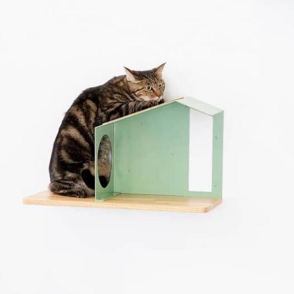 カツデン  NeconoMa-ネコノマ-　House タイプC　キャットシェルフ　※設置には12mm...