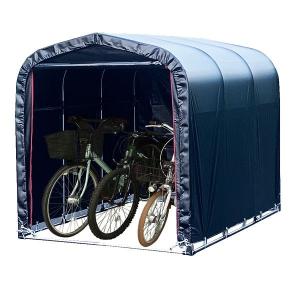 サイクルハウス 3台用 BK (ブラック) [SN-4 SN4BKTFR 南栄工業
