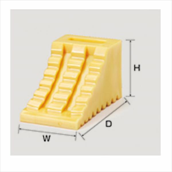 信栄物産 タイヤ歯止め 黄 115×225×120 1個のみ ＃4086