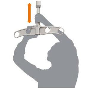 YKK 吊り下げ式 上下可動物干し（着脱機能付き） AKM-MT2 1セット2