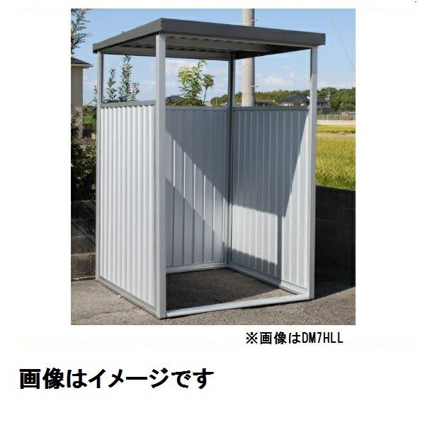 配送条件限定商品 ダイマツ 多目的万能物置 DM-10HLL 壁パネルLLタイプ W2390×D17...
