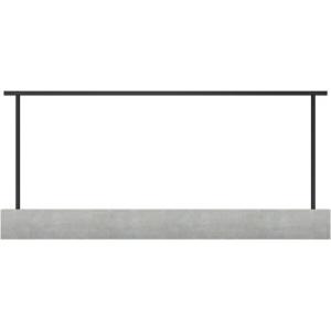 リクシル フェンスAL フレームフェンス T-4 中桟無し 主柱・端柱A