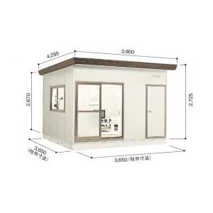 ヨドハウス　YHD-80 ダークブラウン