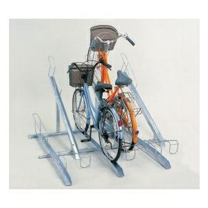 ダイケン 傾斜式サイクルスタンド KS-F286型（6台用） 280mmピッチ