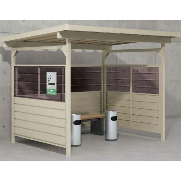 ダイケン 喫煙所 パターンA 出入口方向：前 基礎埋込式 SB-HFK型 SB-HFK2418AS ...