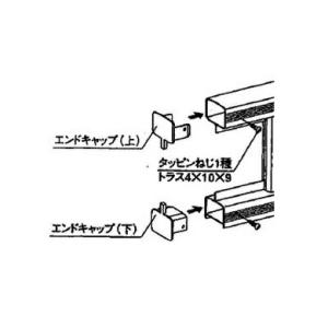 三協アルミ 形材フェンス マイエリア2 エンドキャップ（上下用各2個づつ 計4個入り） JBE-1 ...