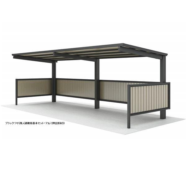 【法人様限定商品 個人宅・現場配送不可】四国化成 サイクルポート VF-R クローズタイプ 基本タイ...