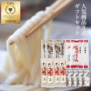 桐生うどん詰め合わせセット 送料無料 桐生うどん270g×3 波打うどん 300g×3 ひもかわうどん（帯麺）170g×4 めんつゆ8袋 うどん 群馬 贈答品 ギフト 爆買
