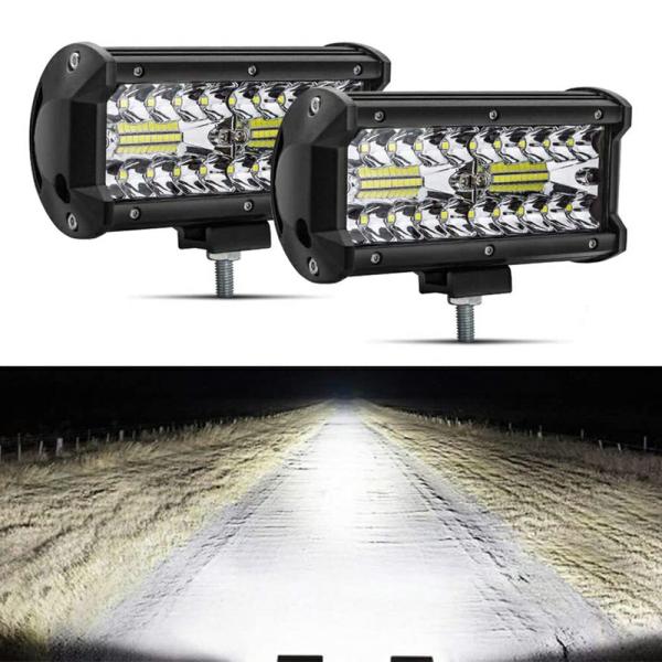 LED ワークライト 12V 24V 兼用 120W 6000K 防水 作業灯 デッキライト 投光器...