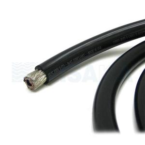 バッテリーケーブル 60sq 1m単位 切り売り 1/0AWG 黒 配線