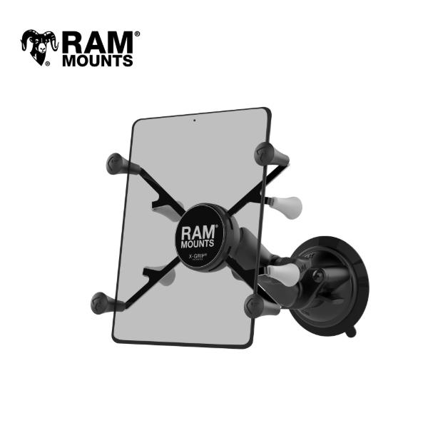 RAM MOUNTS ラムマウント Xグリップ(タブレット）&amp;サクションカップベース　RAM-B-1...