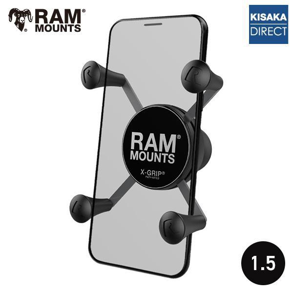 RAM-HOL-UN7BCU RAMマウント バイク スマホホルダー iphone Xグリップ 1....