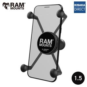 RAM-HOL-UN10BCU RAMマウント バイク スマホホルダー iphone Xグリップ 1.5インチボール｜キサカダイレクト Yahoo!店