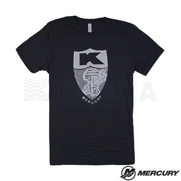 Kiekhaefer Lightning Tee チャコールグレー US-Mサイズ Tシャツ マーキ...