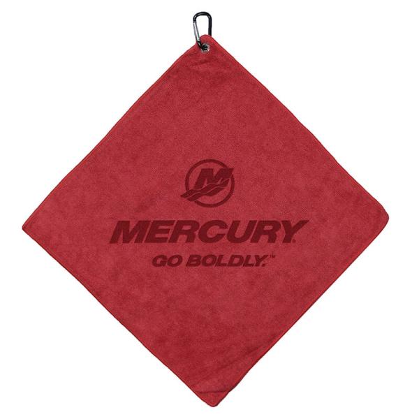 MERCURY マーキュリー オリジナル フィッシングタオル レッド 67-238470