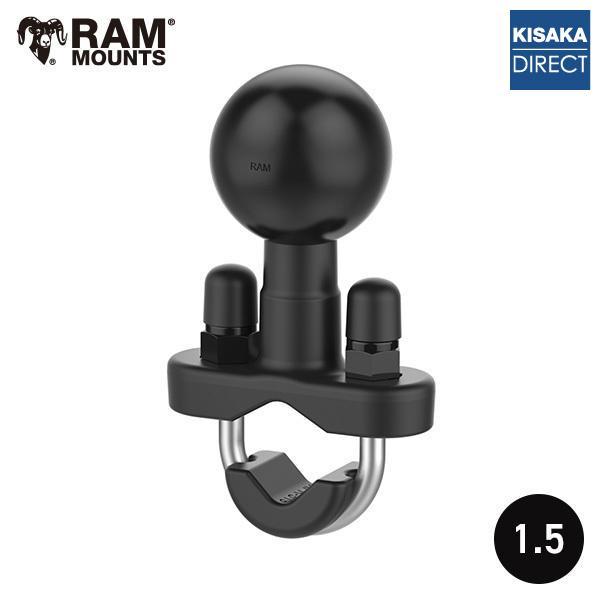 // 即納 // ラムマウント 1.5インチボール バイク スマホホルダー Uボルト RAM-231...
