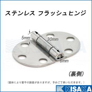 蝶番ステンレス ヒンジ デッキ ハッチ 金具 ...の詳細画像2
