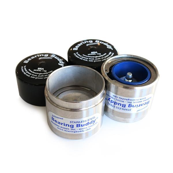 トレーラー ベアリング プロテクター 2個セット ステンレス インジケーター付き ボートトレーラー ...