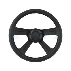 スポーティ アルミ製 ステアリング 3スポーク ボート ハンドル ステアリングホイール 3スポーク 13.5インチ 343mm