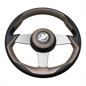 ボート ハンドル 船 ステアリングホイール 3スポーク 13.5インチ 343mm