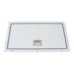 角窓ハッチ 船窓 キャンピングカーDIY 強化ガラス 樹脂枠 [ ブラック