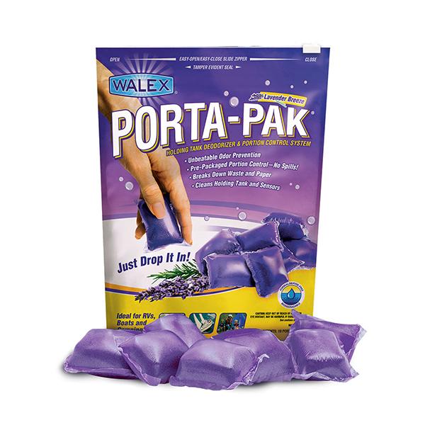 消臭剤 マリントイレ 消臭分解 ポータパック ラベンダー 固形タイプ キャンピングカー ボート用品