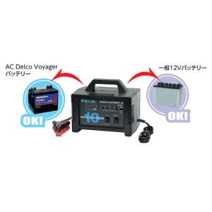 バスチャージャー10 ディープサイクル バッテ...の詳細画像1