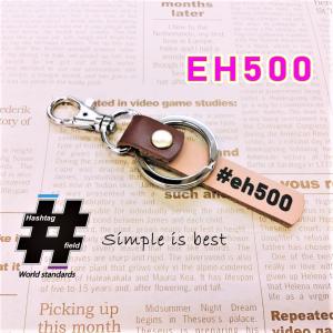 #EH500 本革ハンドメイド ハッシュタグチャーム キーホルダー 鉄道 JR 機関車 / Hashtag field製｜kiseki-shop