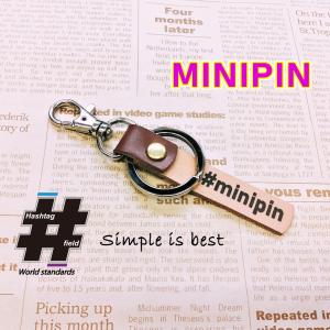 #MINIPIN 本革ハンドメイド ハッシュタグチャームキーホルダー ミニピン ミニチュア ピンシャー / Hashtag field製｜kiseki-shop