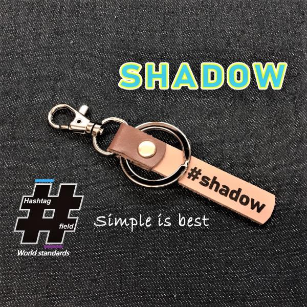#SHADOW 本革ハンドメイド ハッシュタグチャームキーホルダー シャドウ HONDA ホンダ  ...