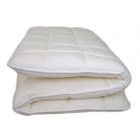 防ダニ三層敷き布団(シングル)（日本製）中綿に防ダニわたマイティートップ2エコを使用。