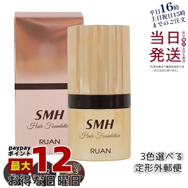 ルアン スーパーミリオンヘアー SMHヘアファンデーション 12g 全3色 白髪隠し 薄毛隠し 男性...
