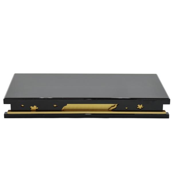 アウトレット品 雛人形平飾台 台のみ 80号 黒 万葉 22a-ya-1218