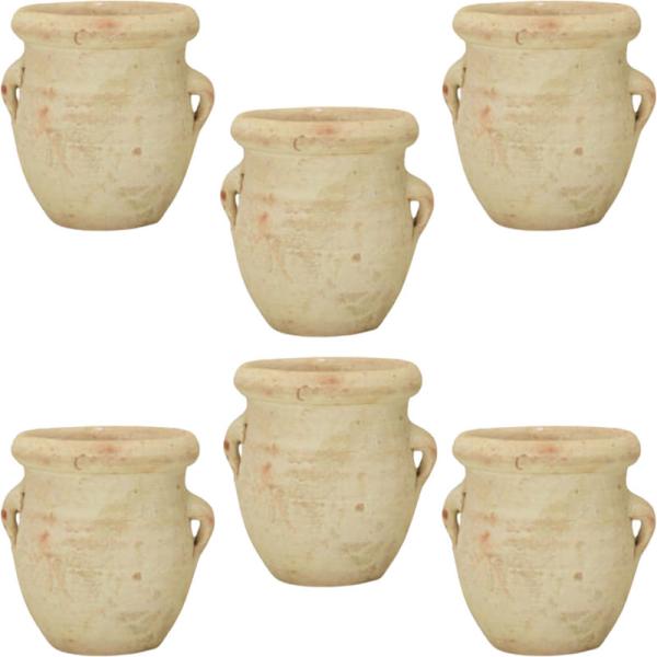 花・観葉植物用ポット チュニジアン ミニ AM 6個入り 15004 （代引き不可） p129