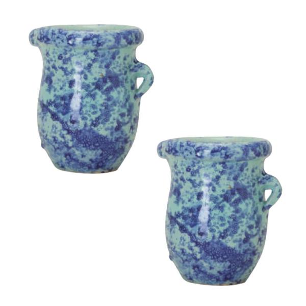 花・観葉植物用ポット チュニジアン ミニグレイズ AP B 2個入り 15016 （代引き不可） p...