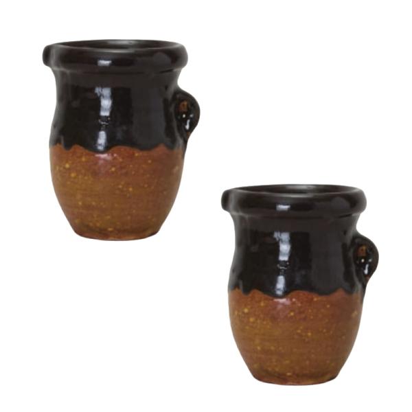 花・観葉植物用ポット チュニジアン ミニグレイズ AP C 2個入り 15017 （代引き不可） p...