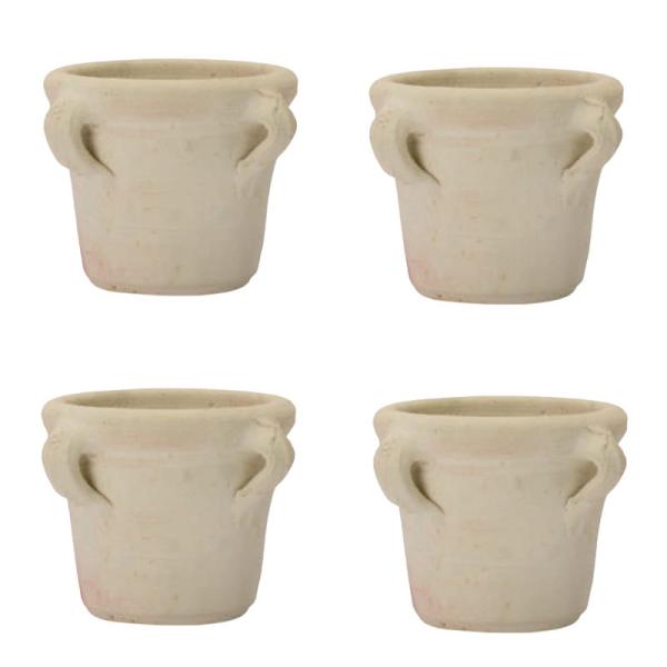 花・観葉植物用ポット チュニジアン C 4個入り 15024 （代引き不可） p123