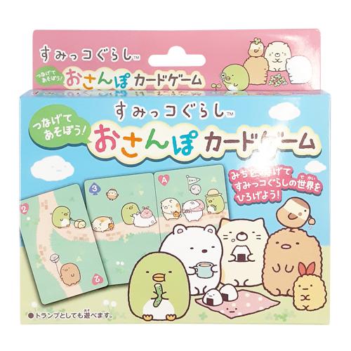 景品 おもちゃ キャラクター すみっコぐらし つなげてあそぼう！おさんぽカードゲーム (1個)