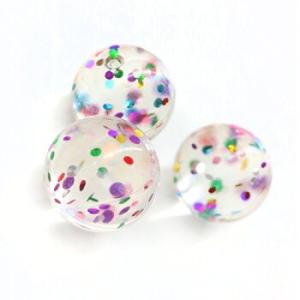 スーパーボール ラウンドグリッター(100個）