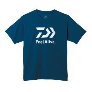 ダイワ ショートスリーブFeel Alive.Tシャツ DE-9522 マジョリカブルー XL｜kishinami