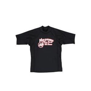 マズメ MZAP-586 mazume ラッシュガード KIDS short sleeve ブラック 130｜kishinami