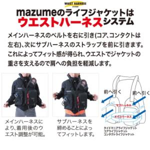 mazume コンタクトライフジャケット タン...の詳細画像1