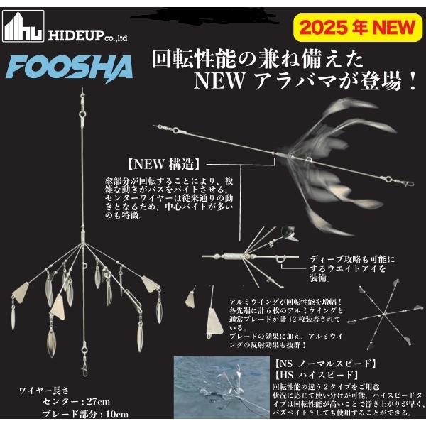 ハイドアップ フーシャ NSシルバー