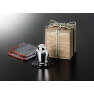 ソウルプチポット ミニ骨壺 シンプルモダン 純銀