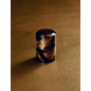 ソウルプチポット ミニ骨壺 蒔絵 きわみ 花おうぎ