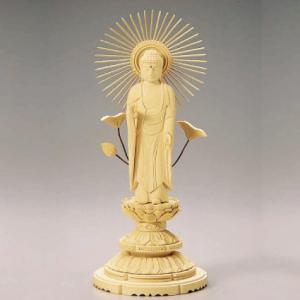 桧木 蓮華台座 座釈迦 増台付 1.8寸 : お仏壇・お位牌の貴志祢苑